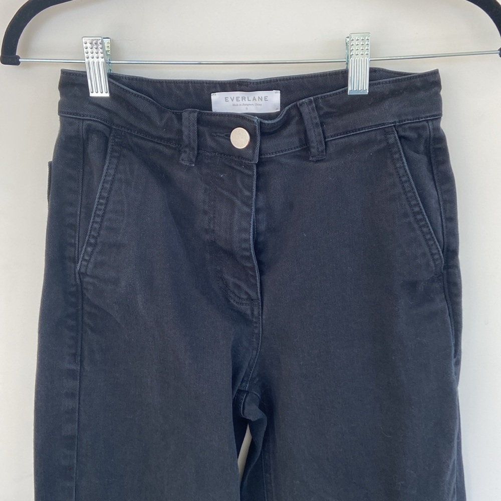 Everlane Black Wide Leg Pants